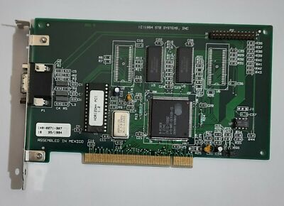 STB Horizon+ PCI Graphics Card (Cirrus Logic CL-GD5430, 1MB, Retro, 1994)