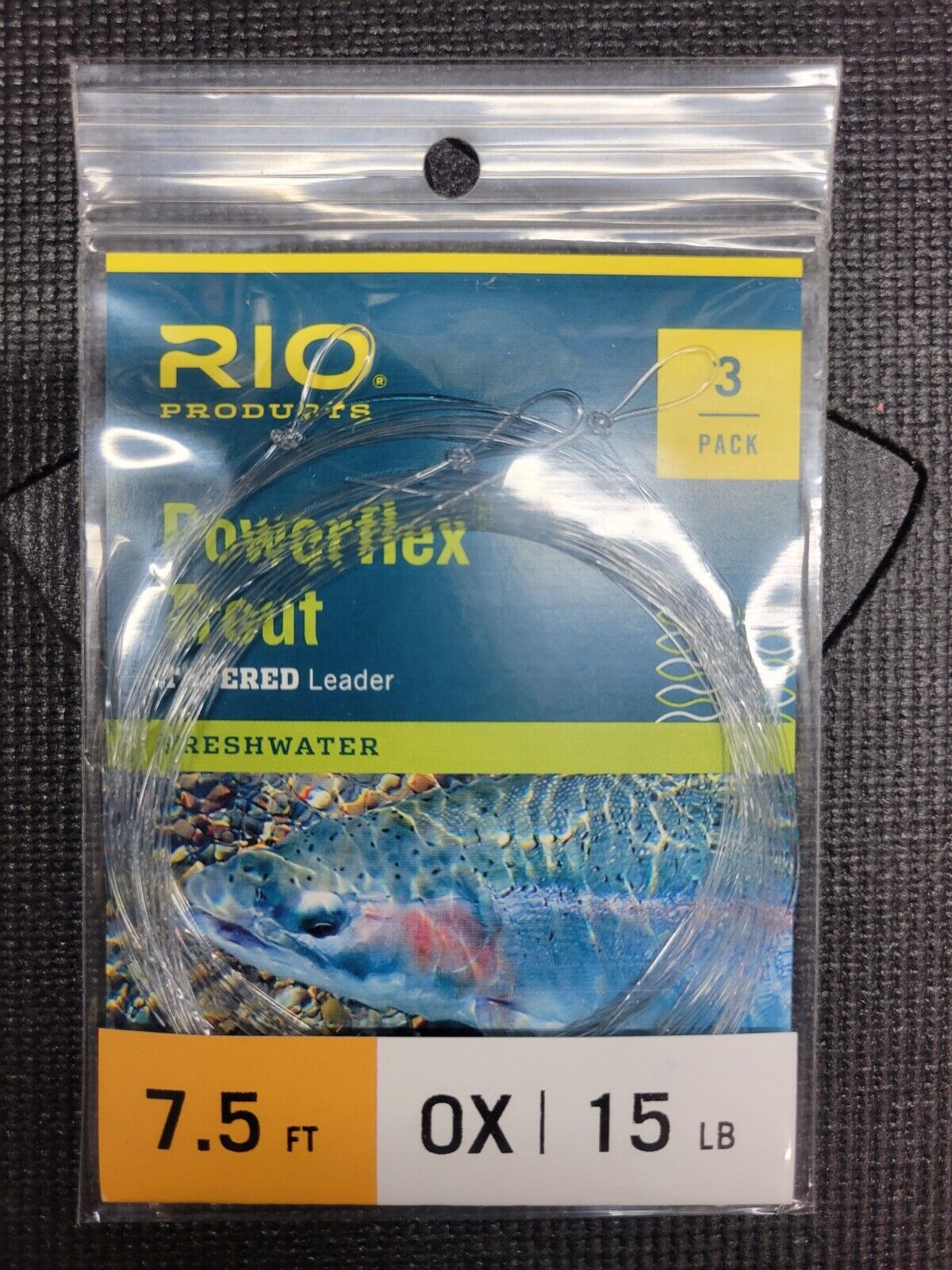 RIO Powerflex Plus Leader - 3-Pack - Fishing