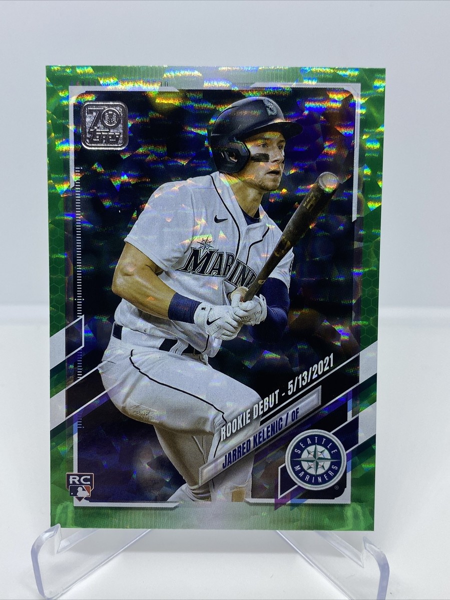 2021 Topps Update series Jarred Kelenic Green Foil /499