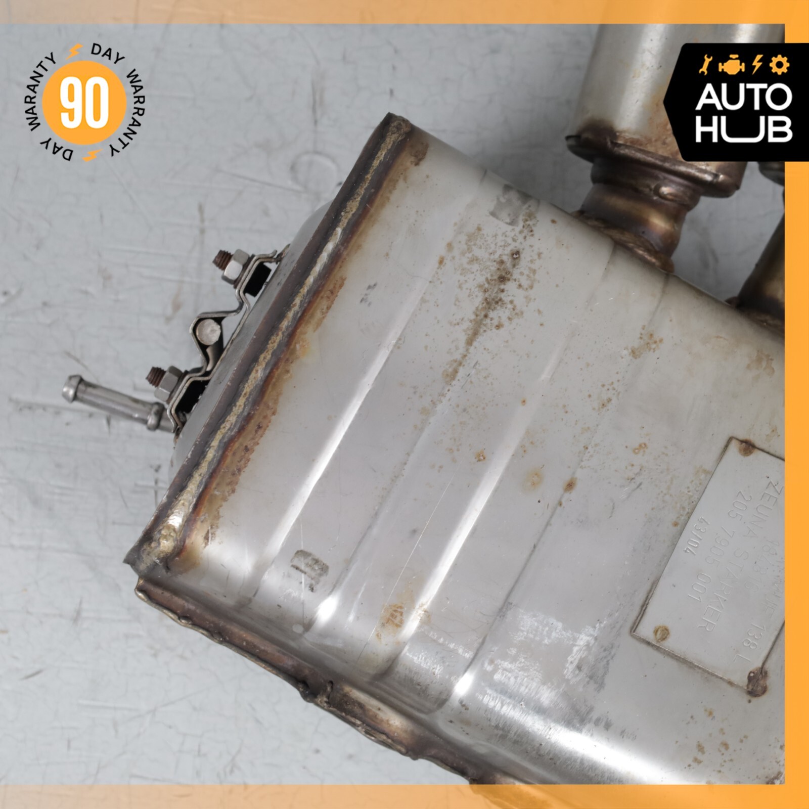 02-07 Maserati M138 Coupe 4200 Exhaust Muffler Quad Tips Left and Right OEM 67k