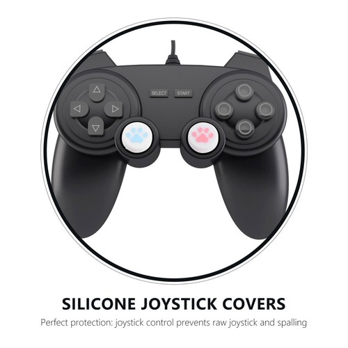 4 Pcs Unique Protection Caps Silicone Joystick Cases Cat Claw Game-pad Cases - 第 9/12 張圖片