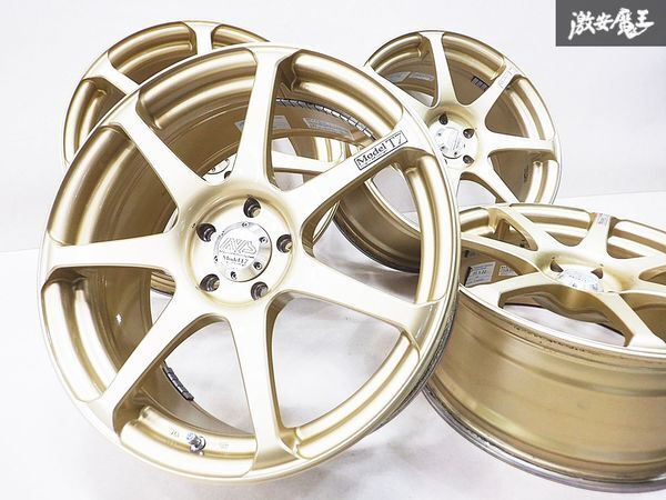 ヨコハマAVS モデルT7 17×7.5J +45 5H-100 4本セット(社外