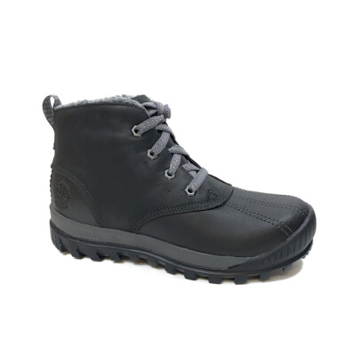 Timberland Women's MT Hayes en cuir noir imperméable Bottes de neige A18KX | eBay