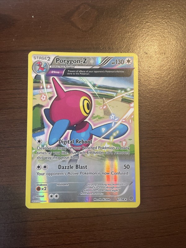 Porygon-Z 67/98 XY-Ancient Origins Reverse Holo