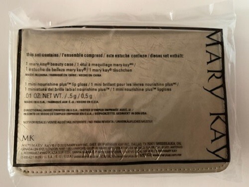 Mary Kay Beauty Case & 1 mini Nourishine Plus Lip Gloss - Picture 1 of 2