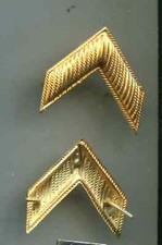 Alle Welt Dienstgradabzeichjen Gold ,1 St&uuml;ck (173)