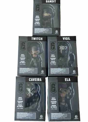 Rainbow Six Siege Collection Series 3 Chibi Vinyl figures 5 Pieces Full Set NEW