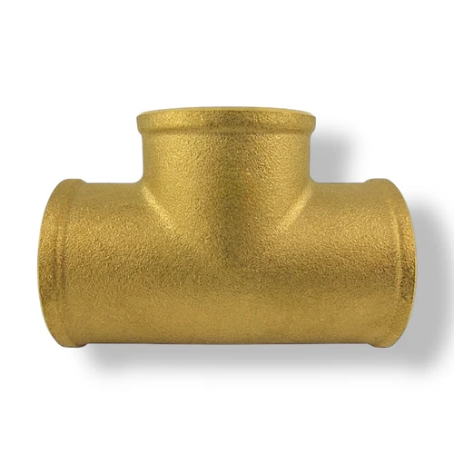 T-Stück Messing IG x IG x IG Gewindefitting Innengewinde Abzweig Fitting