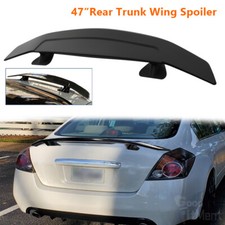 47 1.2m Rear Trunk Lip Wing Spoiler Abs Matte Black For Nissan Sentra 2013-2019