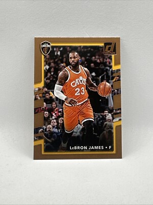 2017-18 Panini Donruss LeBron James Cleveland Cavaliers #27 | eBay