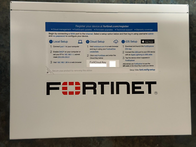 Fortinet FortiGate-60F Network Security Firewall | eBay