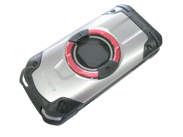 au KYOCERA KYF33 TORQUE X01 SIM UNLOCKED FLIP PHONE SILVER