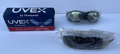 Uvex Safety Glass Sunglass Lot Of 3 Mixed 1- S04041 AntiFog Lens 1- S0604X NEW