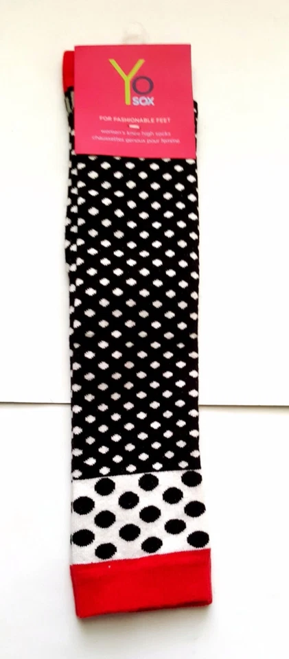 NUEVO CON ETIQUETAS CALCETINES YO SOX OR ESPIRIT MUJER HASTA LA RODILLA VACACIONES O PANTORRILLA VARIEDAD SELECCIONAR 1 Foto 3 de 4