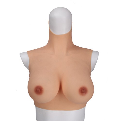 KonwU Forme Piastra Seno Silicone Senza Olio per Uomo Crossdresser Tette Transgender - Foto 3 di 18