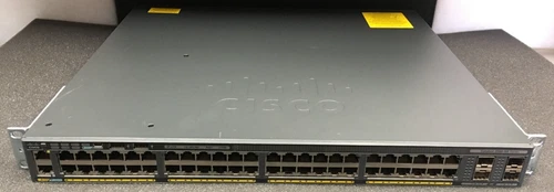 CISCO WS-C2960XR-48LPS-I SWITCH. 48 GIGE POE 370W, 4 X 1G SFP, IP LITE.