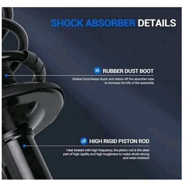 Puntales delanteros con montaje de resorte helicoidal para Toyota Matrix Pontiac Vibe 2003-2008 Foto 3 de 3