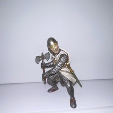 Schleich White Gold Cross Crusader Foot Soldier 2003 70023