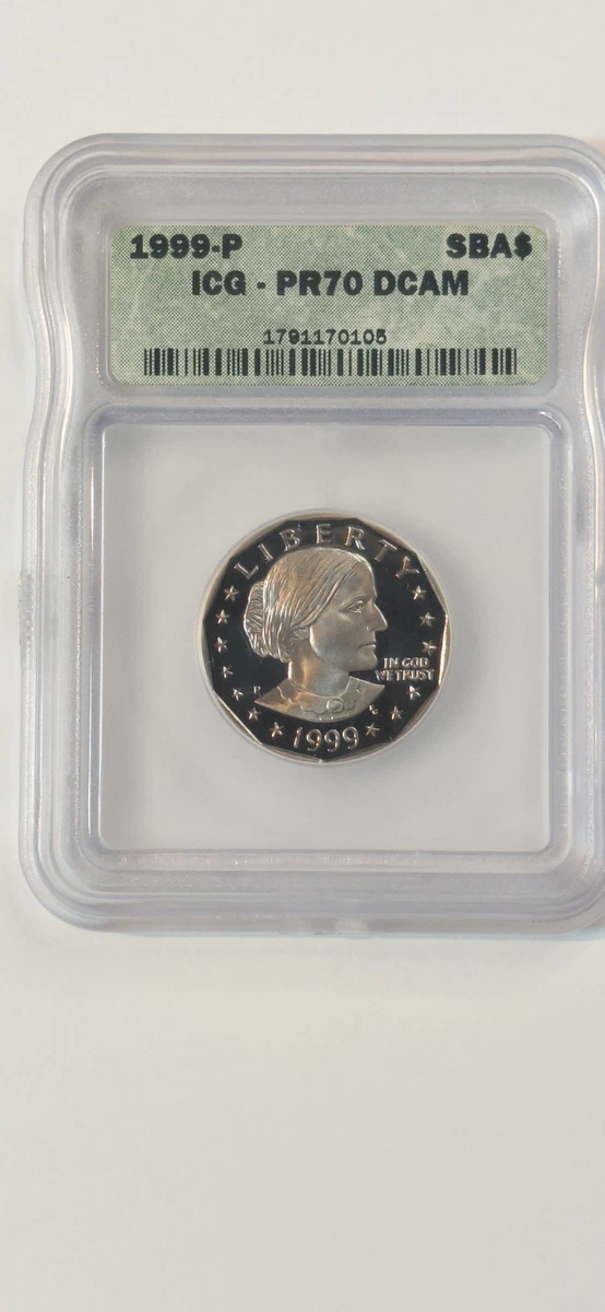 ICG 1999 Susan B Anthony Dollars (1979-1981, 1999) for sale | eBay