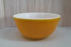 Vintage PYREX 403 2 1/2qt Mixing Nesting Bowl Citrus Orange