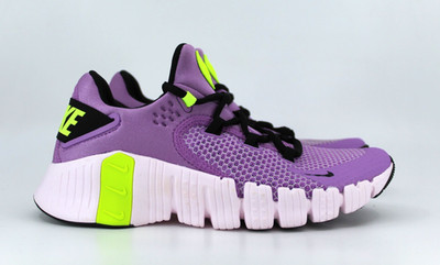 Nike Free Metcon 4 Trainingsschuhe UK 4 Rush Fuchsia Black Pearl Pink CZ0596-501