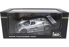 1/43 Diecast Miniature Car Mazda 787B Test Version 1991 Silver Highly Detailed