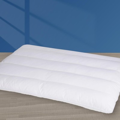 MINUPWELL Ultra Flat Pillows for Sleeping Thin, 7D Standard(Pack of 1), White