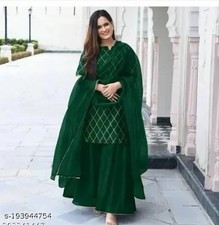 Indian Women New Design Attractive Look Sharara Set with Dupatta For Girls