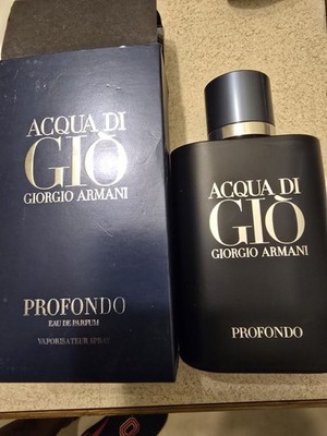 Giorgio Armani Acqua di Giò Profondo 2.5 oz Eau de Parfum Spray for Men