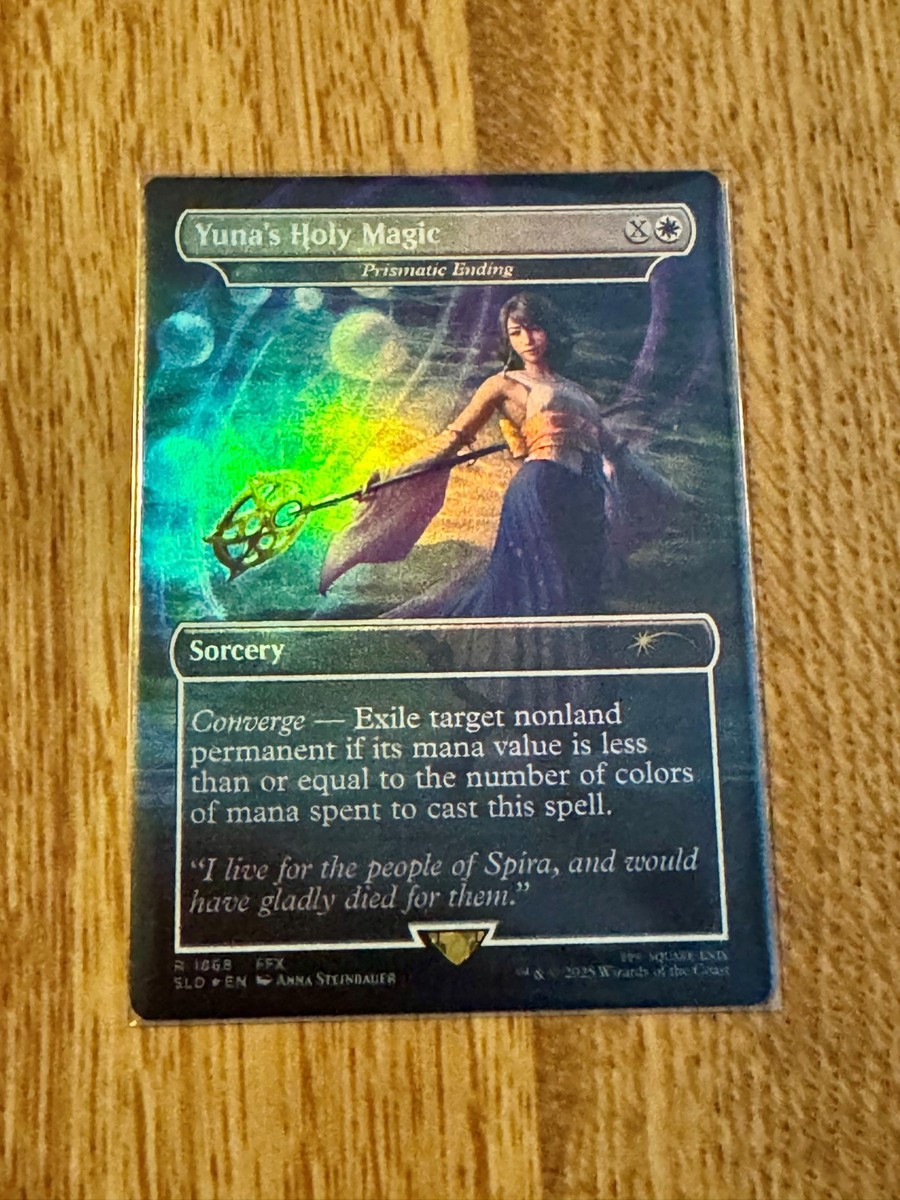 MTG x Final Fantasy Secret Lair - Grimoire (Rainbow Foil) - Single
