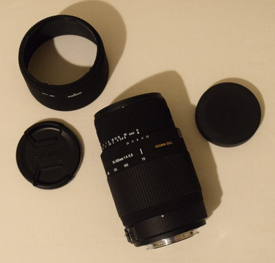 Sigma 70-300mm f/4-5.6 DG OS für Sony A-Mount / Minolta AF   WIE NEU