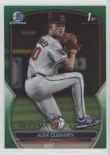 2023 Bowman Draft Chrome Green Refractor 88/99 Alex Clemmey #BDC-79 14lc