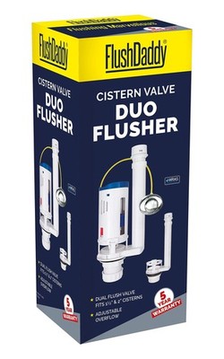 - FlushDaddy NP254 DUAL Spülventil für WC Spülkästen für 1,5'' & 2''
