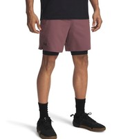 Under Armour Ua Vanish Woven 2In1 Sts - Maroon Mist /Gr: Xxl
