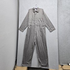 Walls FR Men Coveralls 2XL Tall Gray Contractor Work Zipper Relaxed