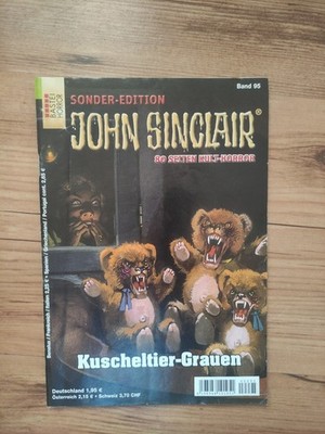 JOHN SINCLAIR , Sonder - Edition Band 95  '' Kuscheltier - Grauen '' Kult Horror ,