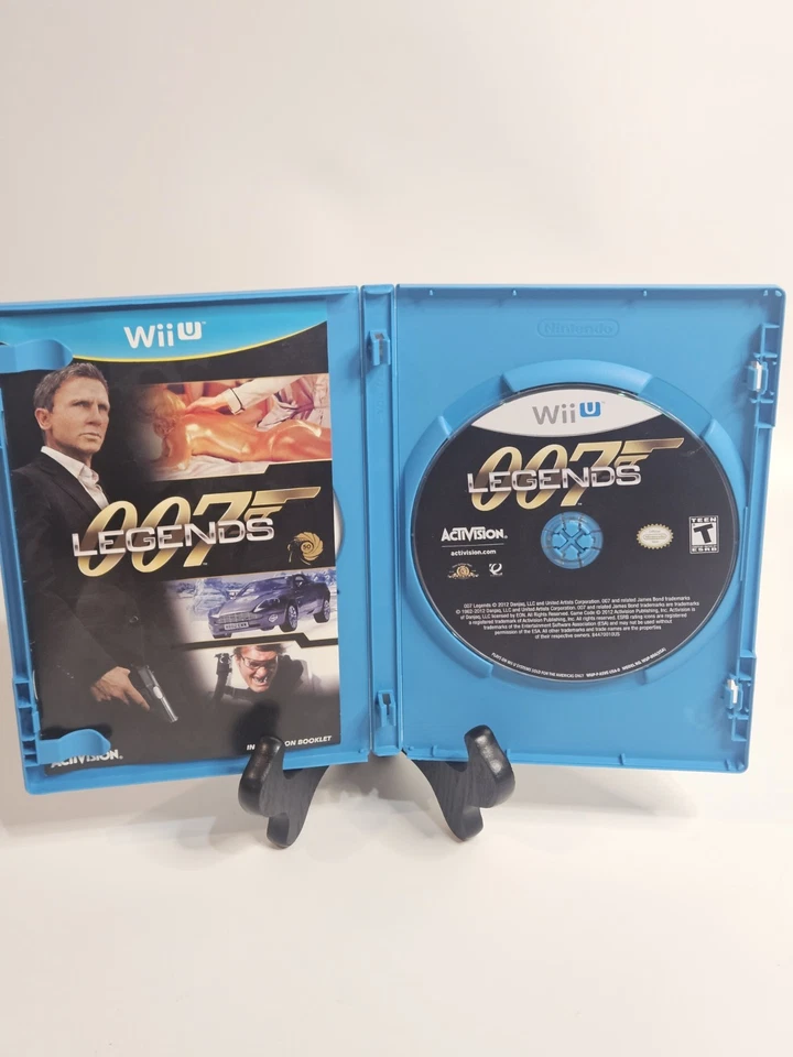 007 Legends Nintendo Wii U, 2012 CIB Complete w. Manual - Tested - Image 3 of 4