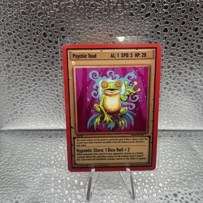 WARD Trading Card Game Psychic Toad Epic 1st Edition Generation 2 *Read Desc.*