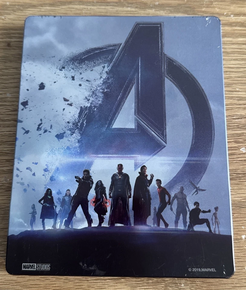 AVENGERS: Endgame (2019) - 4K BLURAY Steelbook Exc Cond! Region Free 3 Disc’s - image 3 of 3