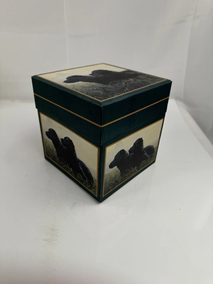 Bob's Boxes Love Of Dogs Set of Nesting Lang Card Co John Weiss Black Labrador - Image 2 of 4