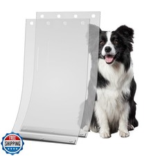 2-Pack Dog Door Replacement Flaps - Compatible with Ruff Weather XL Dog Door,