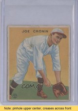 1933 Goudey Big League Chewing Gum R319 Joe Cronin #109 HOF READ d0u