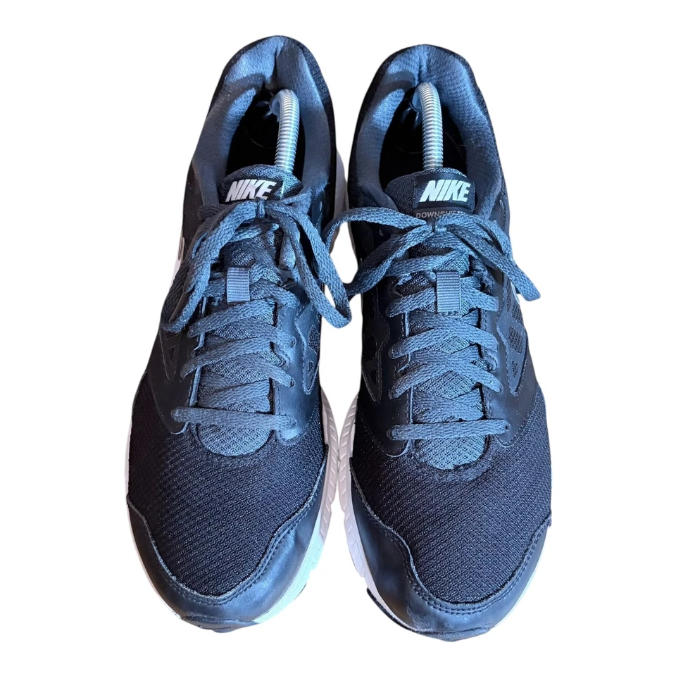 NIKE DOWNSHIFTER 6 TRAINERS MENS SHOES 684652-033 BLACK UK 9 - Image 4 of 4