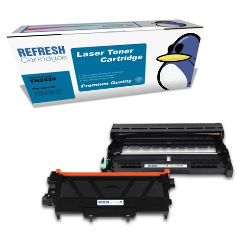Refresh Cartridges Image Pack TN2220/DR2200 Toner & Drum Compatible With Brother