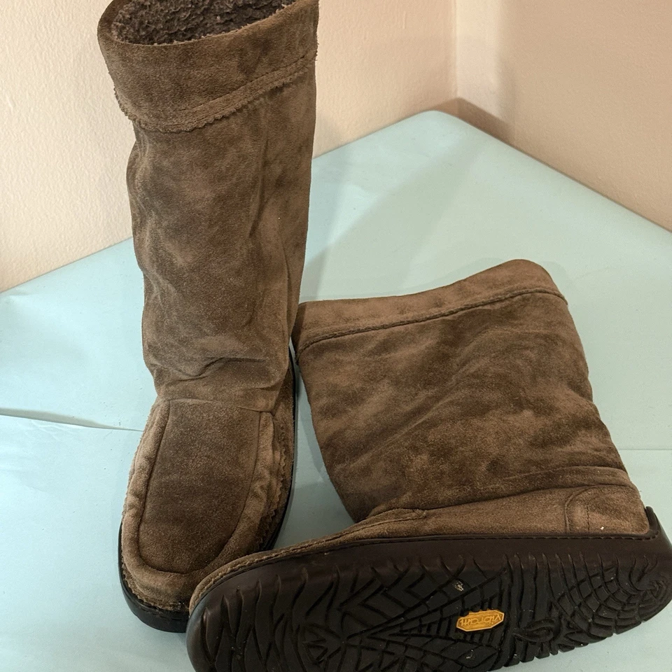 Manitobah Mukluks Mid Hunter Botas Impermeables de Gamuza Talla US L7 M5 EU 37 Foto 4 de 4