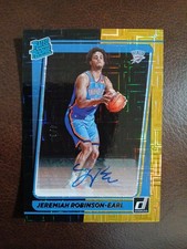JEREMIAH ROBINSON-EARL - 2021-22 Donruss RATED ROOKIE Choice BLACK GOLD - 4/8