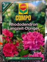 Compo Rhododendron Hortensien Moorbeetpflanzen Azaleen Langzeit-DüNger 2,5 Kg