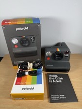 Polaroid Now Gen 2 Instant Camera - Black - Tested ✅ Working ✅ Instant Print