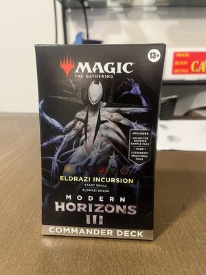 MTG Eldrazi Incursion Commander Deck MH3 Sealed Modern Horizons 3 NEW | eBay MTG Eldrazi Incursion Commander Deck MH3 Sealed Modern Horizons 3 NEW | eBay