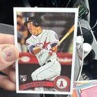 Topps 2011 Update Series Rookie Mike Trout #US175 Angels Baseball Card